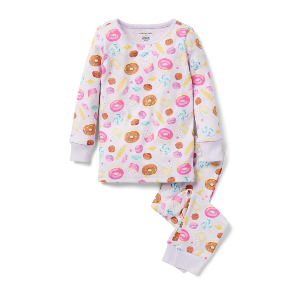 NWT Janie and Jack Goodnight Pajamas in Sweet Dreams 6